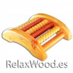 Relax foot simple - for relaxation therapy wood